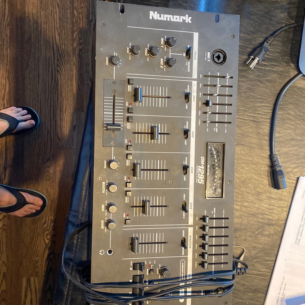 Newmark 4 channel mixer